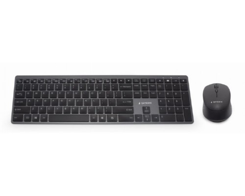 KIT INALAMBRICO TECLADO RATON RETROILUMINADO PRO BUSINESS SLIM DISEÑO ES NEGRO