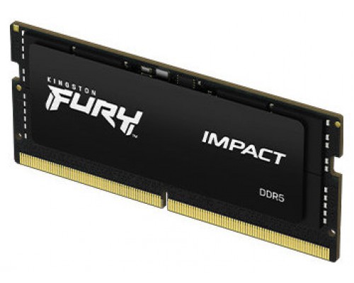 DDR5 8 GB 4800 Mhz. SODIMM FURY IMPACT KINGSTON (Espera 4 dias)