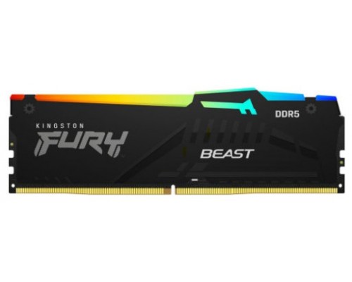 DDR5 KINGSTON 2x 8GB 5200 FURY BEAST RGB