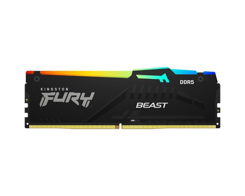 DDR5 32 GB 6000 Mhz. FURY BEAST RGB KINGSTON (Espera 4 dias)