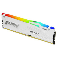 MEMORIA KINGSTON 16GB 6000MT/S DDR5 CL36  FURY BEAST WHITE RGB EXPO - KF560C36BWE2A-16 (Espera 4 dias)