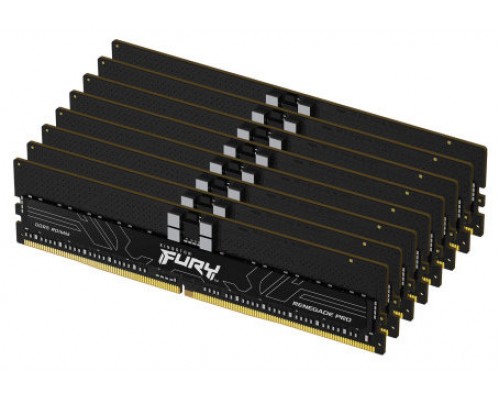 Kingston Technology FURY Renegade Pro módulo de memoria 256 GB 8 x 32 GB DDR5 ECC (Espera 4 dias)