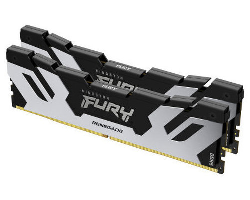 MEMORIA KINGSTON 48GB 8400MT/S DDR5 CL40 CUDIMM (KIT OF 2) FURY RENEGADE SILVER XMP - KF584CU40RSK2-48 (Espera 4 dias)