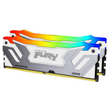 MEMORIA KINGSTON 48GB 8400MT/S DDR5 CL40 CUDIMM (KIT OF 2) FURY RENEGADE RGB WHITE XMP - KF584CU40RWAK2-48 (Espera 4 dias)
