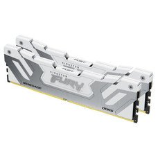 MEMORIA KINGSTON 48GB 8400MT/S DDR5 CL40 CUDIMM (KIT OF 2) FURY RENEGADE WHITE XMP - KF584CU40RWK2-48 (Espera 4 dias)