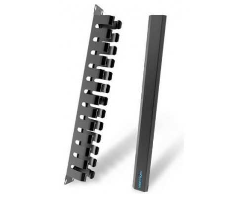 ORGANIZADOR CABLES EN ESPIRAL 24 PUERTOS NEGRO VENTION (Espera 4 dias)