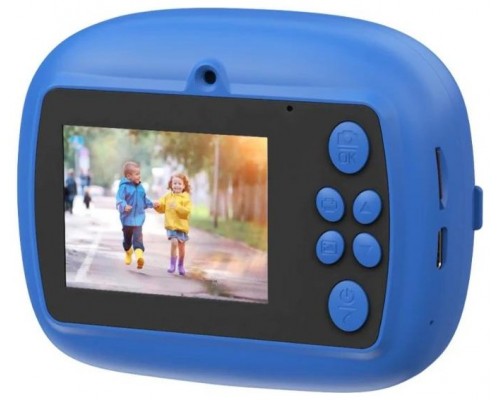 Celly Cámara Fotos Niños Imprimible Azul
