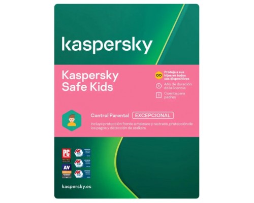 KASPERSKY SAFE KIDS 1 Lic. ELECTRONICA (Espera 4 dias)