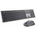 COMBO TECLADO RATON DELL KM7321W GRIS TITANIO INALAMBRICO