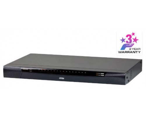 Aten KN1116VA-AX-G interruptor KVM Montaje en rack Negro (Espera 4 dias)