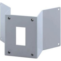 PANASONIC FOR KST-DBH06, ADDITIONAL TO STANDARD DB06 THE CORNER MOUNTING ADAPTER IS COMBINED WITH THE WALL BRACKET KST-DBH06. IT ALLOWS THE INSTALLATION OF SYSTEMS TO BE USED IN BUILDING CORNERS. LOAD CAPACITY IS UP TO 50KG (KST-WCWGC) (Espera 4 dias)