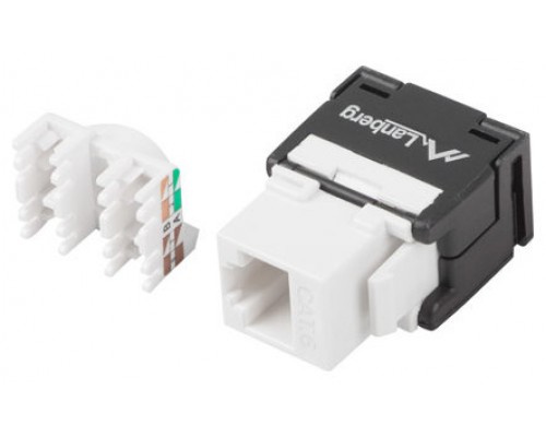 CONECTOR KEYSTONE LANBERG CAT.6A UTP RJ45 180º TOOLLESS