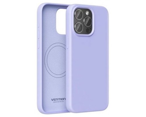 FUNDA SILICONA MAGSAFE IPHONE 14 MORADO VENTION (Espera 4 dias)