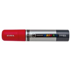 MARCADOR PERMANENTE MARK ALL ROJO 15 MM LYRA GROOVE L6840018 (Espera 4 dias)