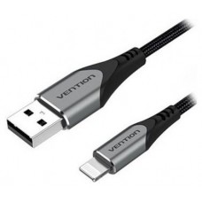 CABLE 2.0 USB A LIGHTNING 1 M GRIS VENTION (Espera 4 dias)