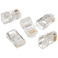 Gembird Conector RJ45 Cat.5 UTP Sólidos (100 uds.)-4SX Gembird Conector RJ45 Cat.5 UTP Sólidos (100 uds.)