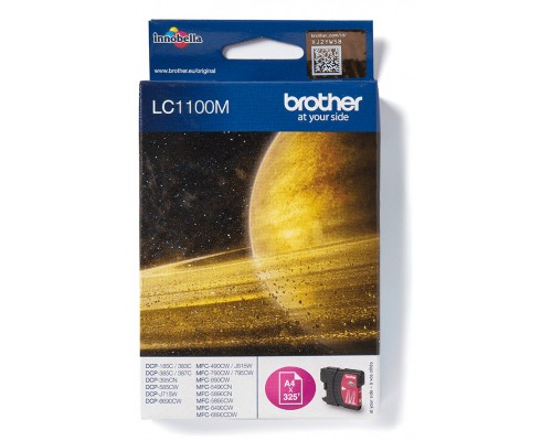 TINTA BROTHER LC-1100M MAGENTA 400PAG