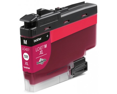 BROTHER cartucho de tinta magenta de larga duracion para la mfcj5955dw y mfcj6955dw/LC427XLM