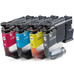 BROTHER Pack de 4 cartuchos de tinta negro, cian, magenta y amarillo LC521VAL 500 pag. cada color-SX17 BROTHER Pack de 4 cartuchos de tinta negro, cian, magenta y amarillo LC521VAL 500 pag. cada color