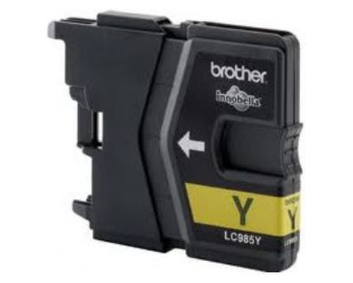 BROTHER Cartucho de tinta amarilla LC985 para DCP-J315W sin blister-SX2 BROTHER Cartucho de tinta amarilla LC985 para DCP-J315W sin blister