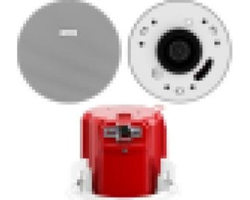 BOSCH MEGAFONIA (LCP-20MWE) ALTAVOZ TECHO 4" COAXIAL DE 2 VIAS, 20W, REJILLA METALICA + CUPULA TRASERA, EN54/24 (MOQ 2) (Espera 4 dias)