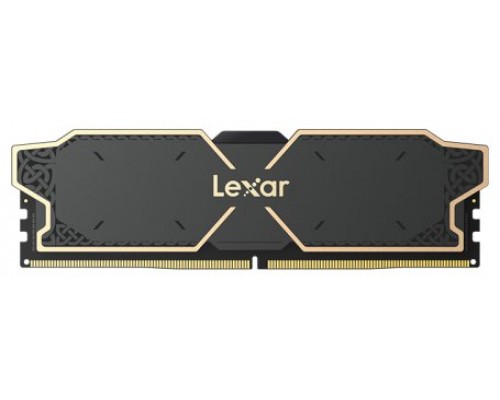 LEXAR MEMORIA THOR DDR5 32GB (2X16GB)   6000 CL32 1.3V  HEATSINK DUAL PACK BLACK  LD5U16G60C32LG-RGD (Espera 4 dias)