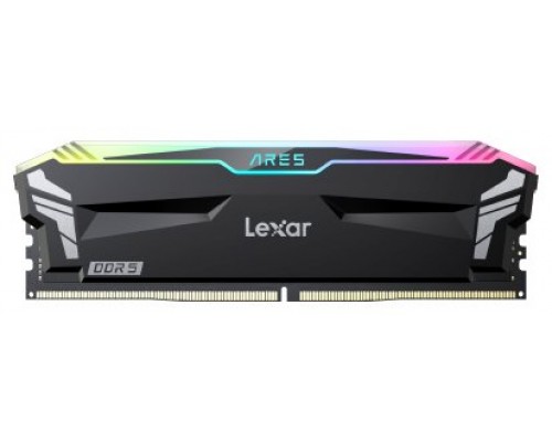 LEXAR MEMORIA ARES DDR5 32GB (2X16GB)   6800 CL34 1.4V  HEATSINK  RGB DUAL PACK BLACK  LD5U16G68C34LA-RGD (Espera 4 dias)