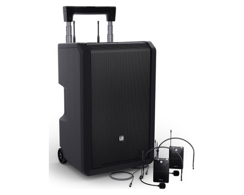 LD Systems ANNY 10 BPH 2 B8 Sistema de altavoz portátil 2.1 Negro 80 W (Espera 4 dias)-SX57 LD Systems ANNY 10 BPH 2 B8 Sistema de altavoz portátil 2.1 Negro 80 W (Espera 4 dias)