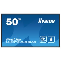 iiyama ProLite Pantalla plana para señalización digital 125,7 cm (49.5") LCD Wifi 500 cd / m² 4K Ultra HD Negro Procesador incorporado Android 11 24/7 (Espera 4 dias)