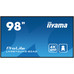 MONITOR IIYAMA 98" (LH9875UHS-B2AG) 3840X2160, UHD IPS / 500CD/M, LANDSC-PORTRAIT /FAILOVER/MM 2X 10W / DVI-I (VGA), HDMI 3X, DP-OUT / USB 2.0 X2, WIFI / LAN, MEDIA PLAY USB PORT, IISIGNAGE2 /E-SHARE, ANDROID 11/ SLOT OPS / 24/7 / VESA 800X600 - WALL-SX209 MONITOR IIYAMA 98" (LH9875UHS-B2AG) 3840X2160, UHD IPS / 500CD/M, LANDSC-PORTRAIT /FAILOVER/MM 2X 10W / DVI-I (VGA), HDMI 3X, DP-OUT / USB 2.0 X2, WIFI / LAN, MEDIA PLAY USB PORT, IISIGNAGE2 /E-SHARE, ANDROID 11/ SLOT OPS / 24/7 / VESA 800X600 - WALL