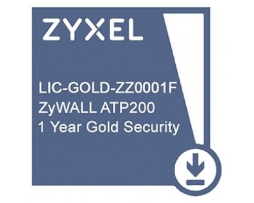 ZyXEL Licencia GOLD ATP200 Security Pack 1 Año