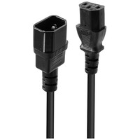Lindy 30321 cable de transmisión Negro 1 m C14 acoplador C13 acoplador (Espera 4 dias)-3SX Lindy 30321 cable de transmisión Negro 1 m C14 acoplador C13 acoplador (Espera 4 dias)