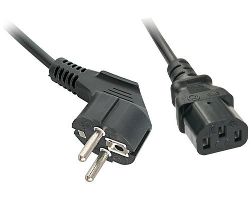 Lindy 30336 cable de transmisi&oacute;n Negro 3 m CEE7/7 C13 acoplador (Espera 4 dias)