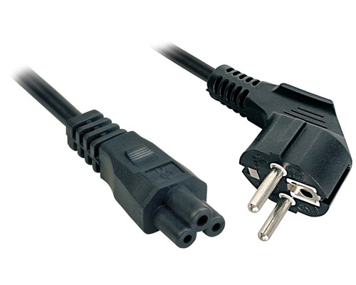 Lindy 3m, CEE 7/7 - IEC 320 C5 Negro CEE7/7 C5 acoplador (Espera 4 dias)-SX5 Lindy 3m, CEE 7/7 - IEC 320 C5 Negro CEE7/7 C5 acoplador (Espera 4 dias)
