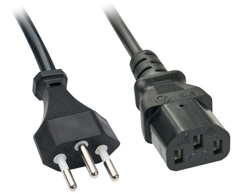 Lindy 30419 cable de transmisi&oacute;n Negro 5 m C13 acoplador (Espera 4 dias)