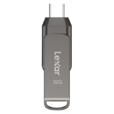 Lexar JumpDrive LJDD400032G-BNQNG unidad flash USB 32 GB USB Tipo C 3.2 Gen 1 (3.1 Gen 1) Gris (Espera 4 dias)-SX5 Lexar JumpDrive LJDD400032G-BNQNG unidad flash USB 32 GB USB Tipo C 3.2 Gen 1 (3.1 Gen 1) Gris (Espera 4 dias)
