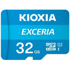 MICROSD KIOXIA 32GB EXCERIA UHS-1 C10 R100 ADAPTADOR (Espera 4 dias)