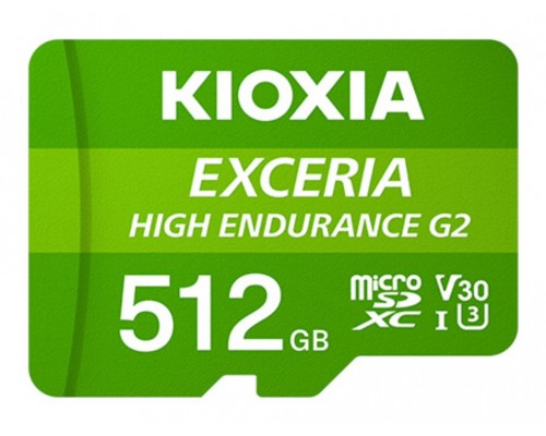 MICRO SD KIOXIA 512GB HIGH ENDURANCE G2-SX19 MICRO SD KIOXIA 512GB HIGH ENDURANCE G2