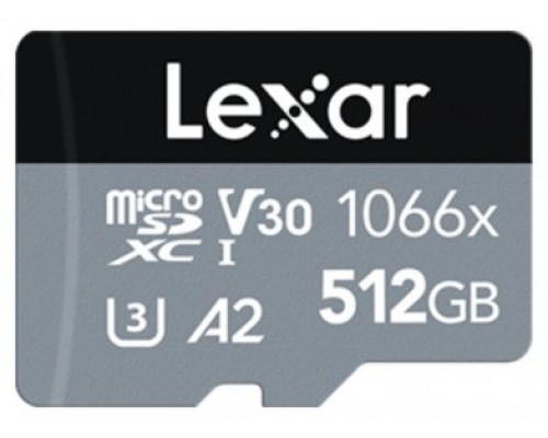 Lexar Professional 1066x 512 GB MicroSDXC UHS-I Clase 10 (Espera 4 dias)