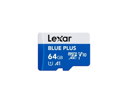 Lexar BLUE PLUS 64 GB MicroSDXC UHS-I (Espera 4 dias)