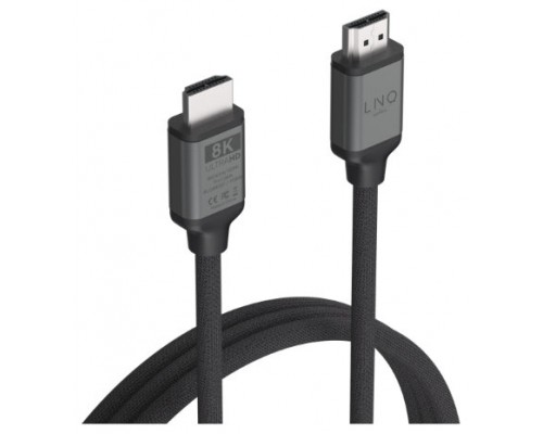 CABLE HDMI V2.1 8K NEGRO 2M LINQ (Espera 4 dias)