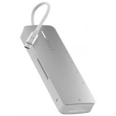 HUB 9 PUERTOS SSD PRO USB-C 140W GRIS LINQ (Espera 4 dias)