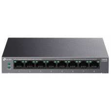 TP-Link LiteWave LS108GP switch No administrado Gigabit Ethernet (10/100/1000) Energía sobre Ethernet (PoE) Negro (Espera 4 dias)