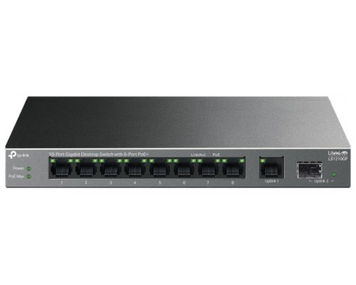 TP-LINK SWITCH 10 PUERTOS 10/100/1Gbit + 8 PoE+ (Espera 4 dias)