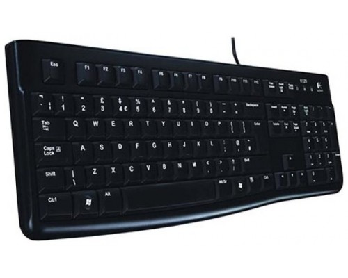 TECLADO LOGITECH K120 BUSSINES USB NEGRO OEM (Espera 4 dias)