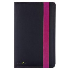 Ziron LY015 funda para tablet 20,3 cm (8") Folio Negro, Púrpura (Espera 4 dias)