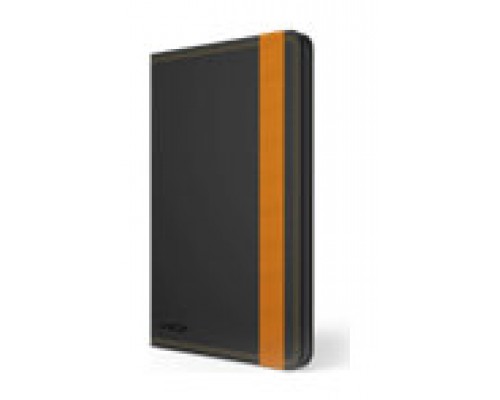 Ziron LY027 funda para tablet 17,8 cm (7") Folio Negro, Naranja (Espera 4 dias)