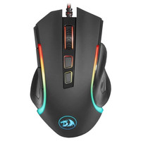 Redragon - GRIFFIN Raton Gaming RGB Negro-9SX Redragon - GRIFFIN Raton Gaming RGB Negro