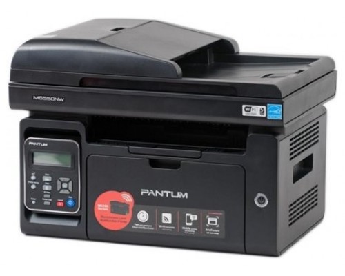 PANTUM Multifuncion M6550NW Laser Monocromo 3 en 1 (Impresora, Scaner y copiadora) A4 / Legal - ADF 35 pag. 1200 x 1200 PPP -22 ppm - Capacidad: 150 H
