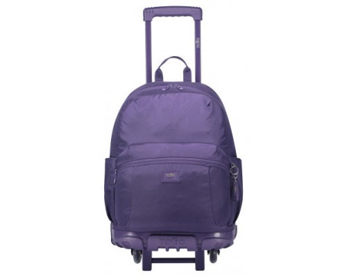 MOCHILA ESCOLAR CON RUEDAS COLOR MORADO - TRIK  TOTTO MA03TKI003-23100-M4R (Espera 4 dias)